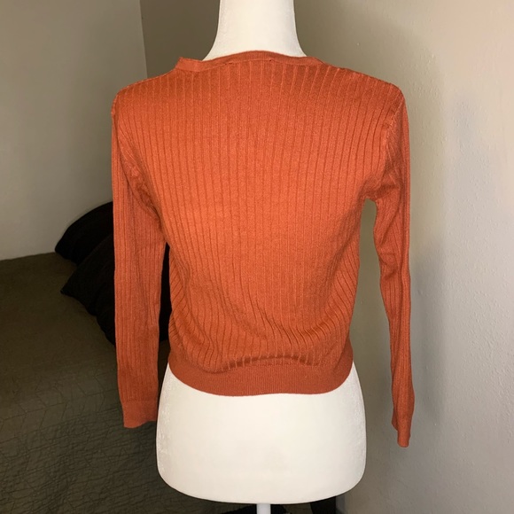 ✨NEW✨Button Front Rib-knit Cardigan - Picture 7 of 12